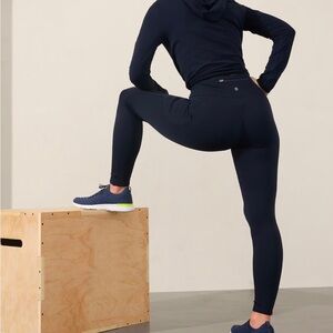 ALTITUDE FLEECE LINED STASH HIGH RISE LEGGING